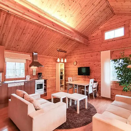 Ferienhaus Peaceful Log In The Country